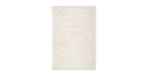 FLACHWEBETEPPICH 120/170 cm Karma Silberfarben, Beige  - Beige/Silberfarben, Basics, Textil (120/170cm) - Novel