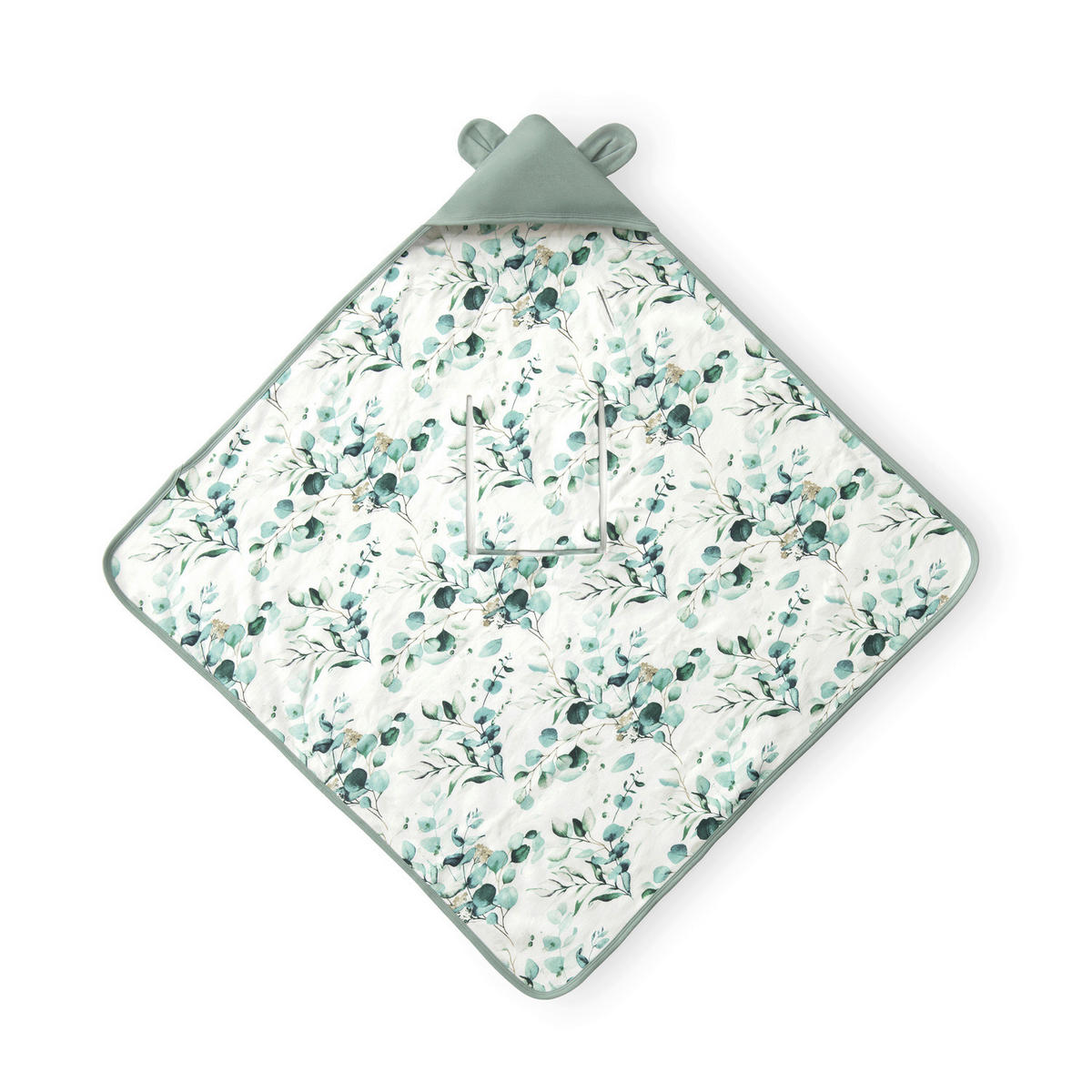 EINSCHLAGDECKE hauck  80/80 cm     - Mintgrün, Basics, Textil (80/80cm) - Hauck