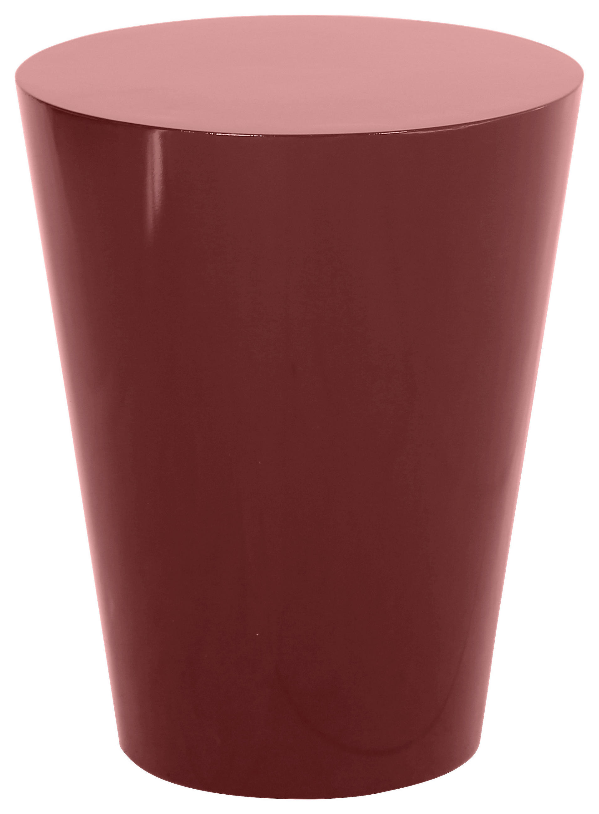 BEISTELLTISCH 40/40/51 cm Rot rund  - Rot, Design, Holzwerkstoff (40/40/51cm) - Stylife