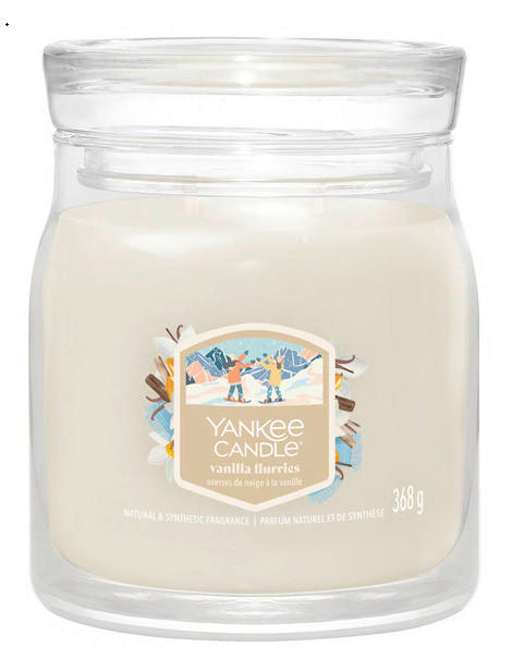 ILLATGYERTYA - áttetsző, Basics, Üveg/paraffin (11.4/9.3/9.3cm) - Yankee Candle