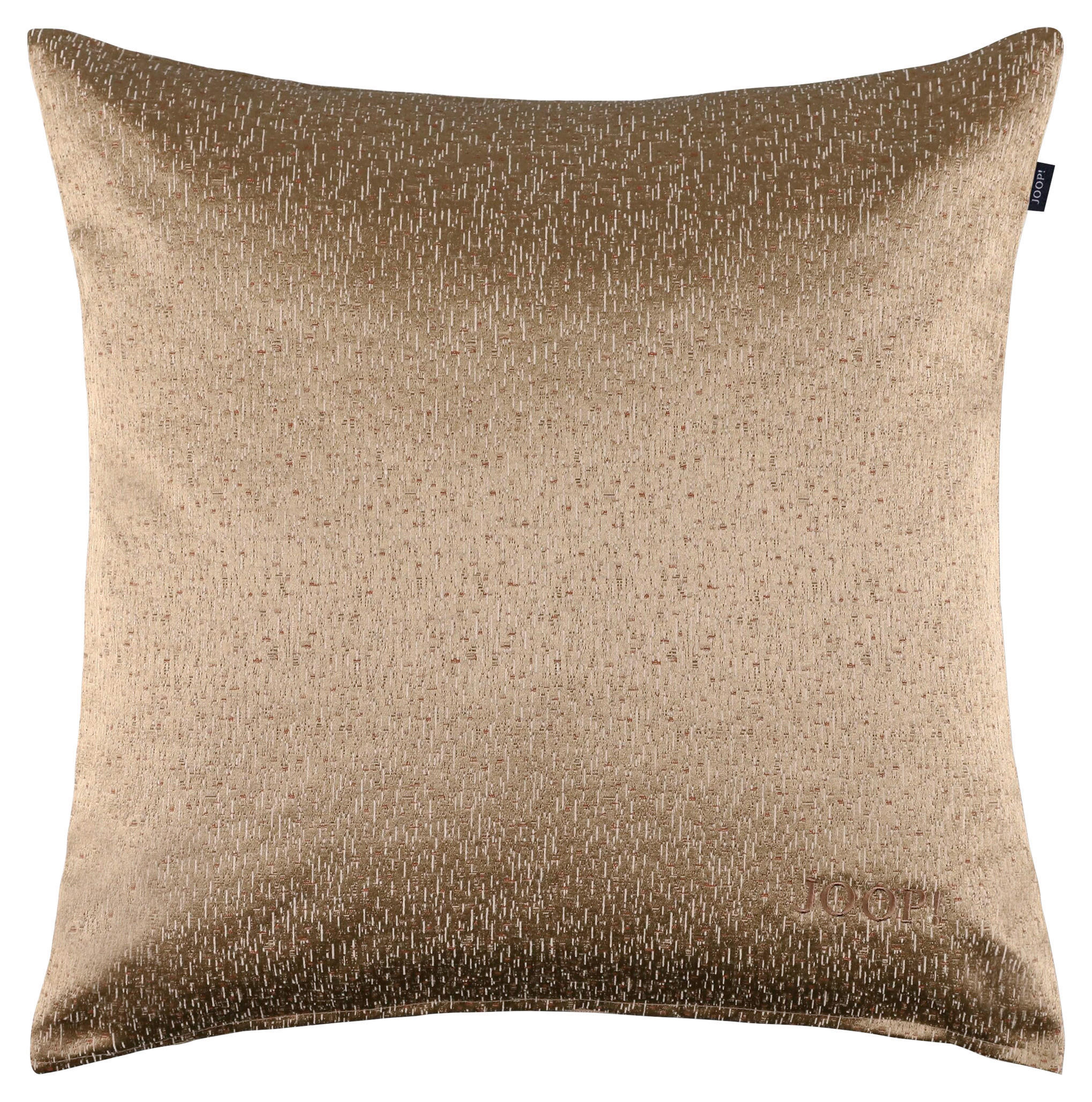 KISSENHÜLLE J!Vibrance nude 50/50 cm  - Cognac/Sahara, Basics, Textil (50/50cm) - Joop!