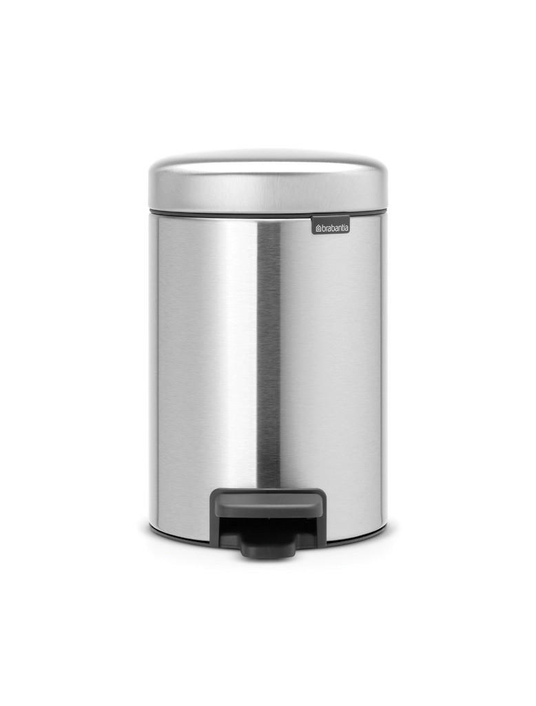 ODPADKOVÝ KOŠ  3 l - barvy stříbra, Design, kov/plast (16,8/26,4/23,5cm) - Brabantia