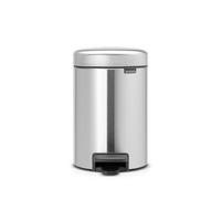 ABFALLEIMER NEW ICON 3 L  - Silberfarben, Design, Kunststoff/Metall (16,8/26,4/23,5cm) - Brabantia