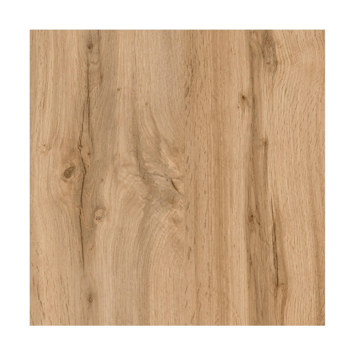 SPIEGELSCHRANK 100/64/20 cm  - Chromfarben/Eiche Wotan, Natur, Glas/Holzwerkstoff (100/64/20cm) - Xora