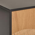 SIDEBOARD  in 180/81/40 cm  - Eichefarben/Schwarz, LIFESTYLE, Holzwerkstoff (180/81/40cm) - Xora