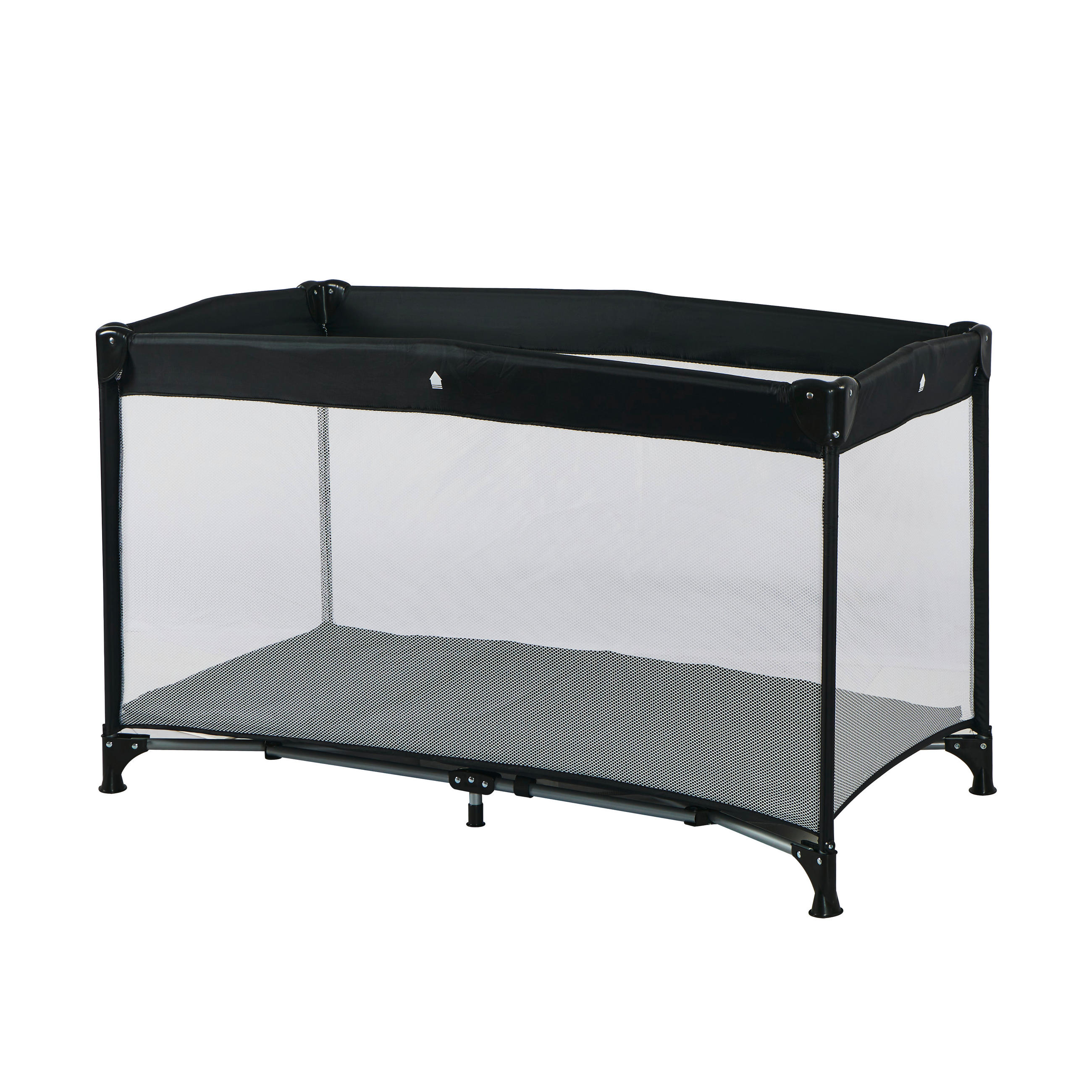 RESESÄNG  120/60/74 cm  - svart, Basics, metall/textil (120/60/74cm) - My Baby Lou