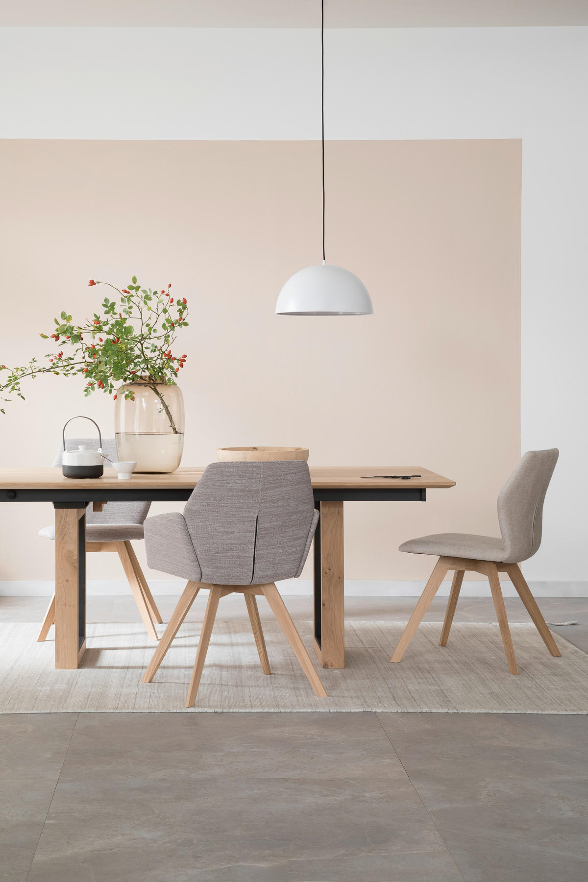 WEBTEPPICH 200/300 cm Lines  - Creme, Design, Textil (200/300cm) - Joop!