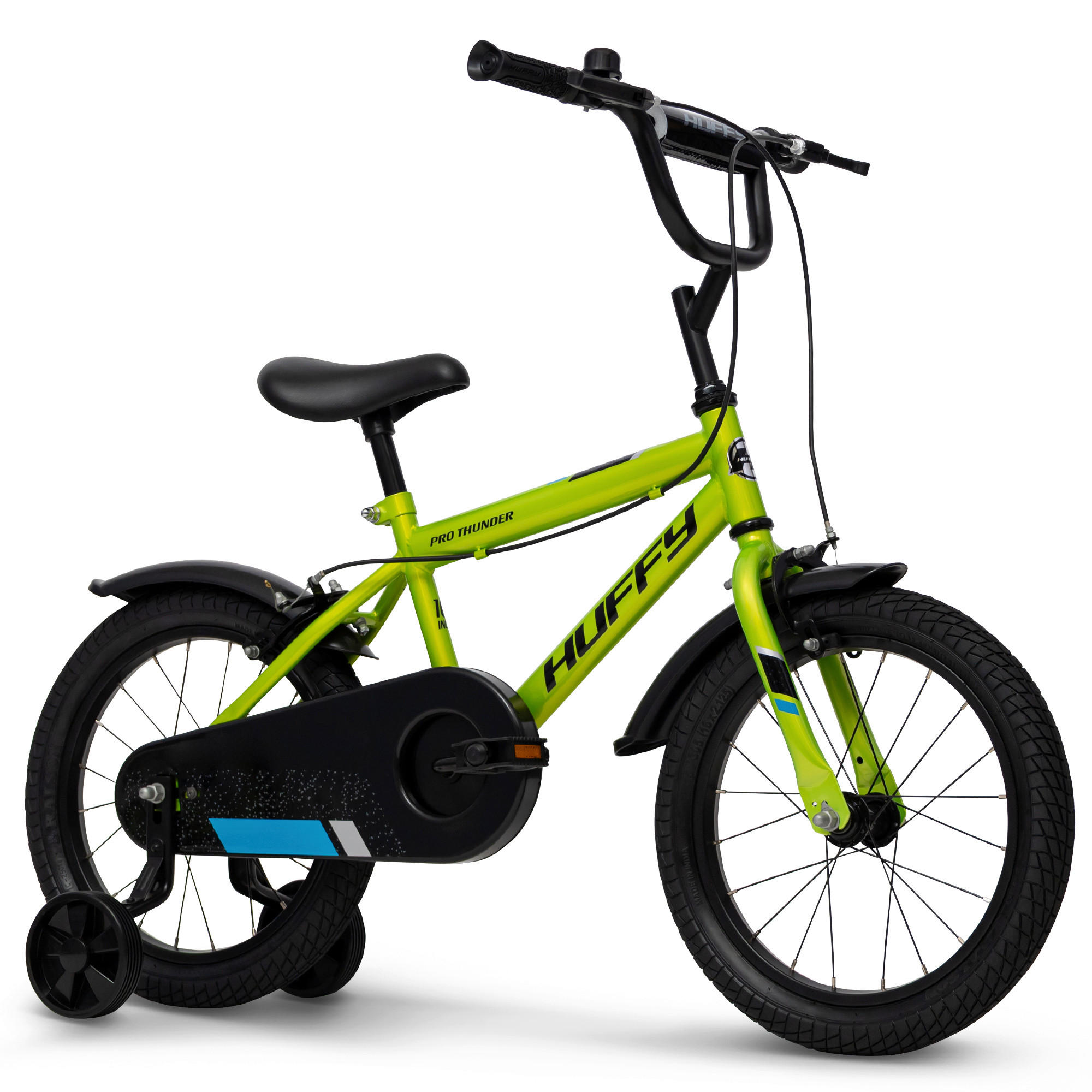 KINDERFAHRRAD 16 Zoll  - Grün, Basics, Metall (56/83,5/108,5cm)