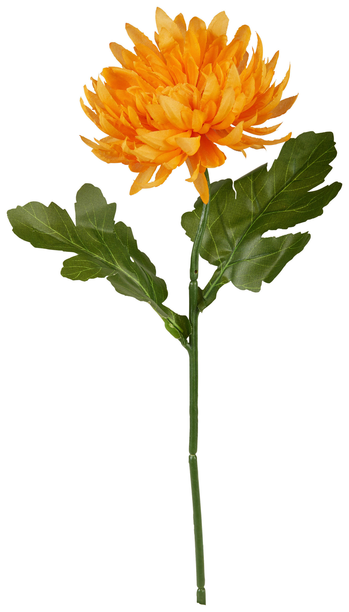 KONSTBLOMMA - orange/grön, Basics, textil/plast (45cm)