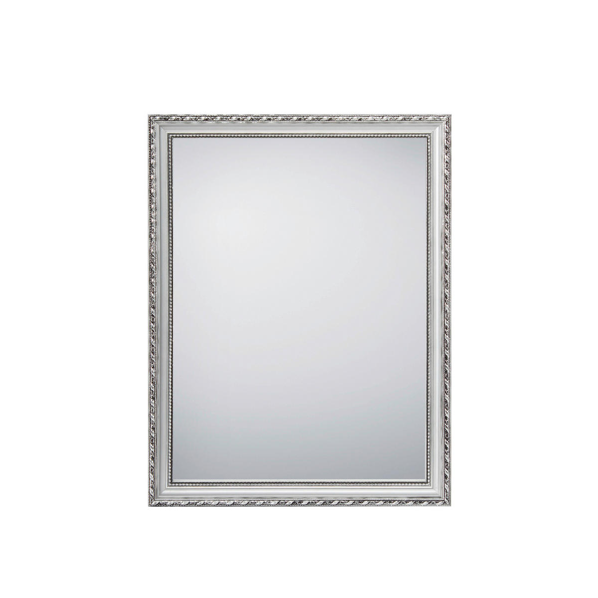 WANDSPIEGEL 34/45/2 cm    in rechteckig  - Silberfarben, Trend, Glas/Holz (34/45/2cm) - Boxxx