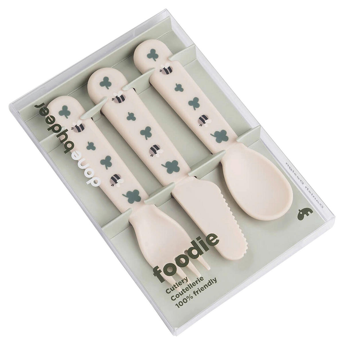 KINDERBESTECK  - Sandfarben, Basics, Kunststoff (1,5/10/14,5cm)