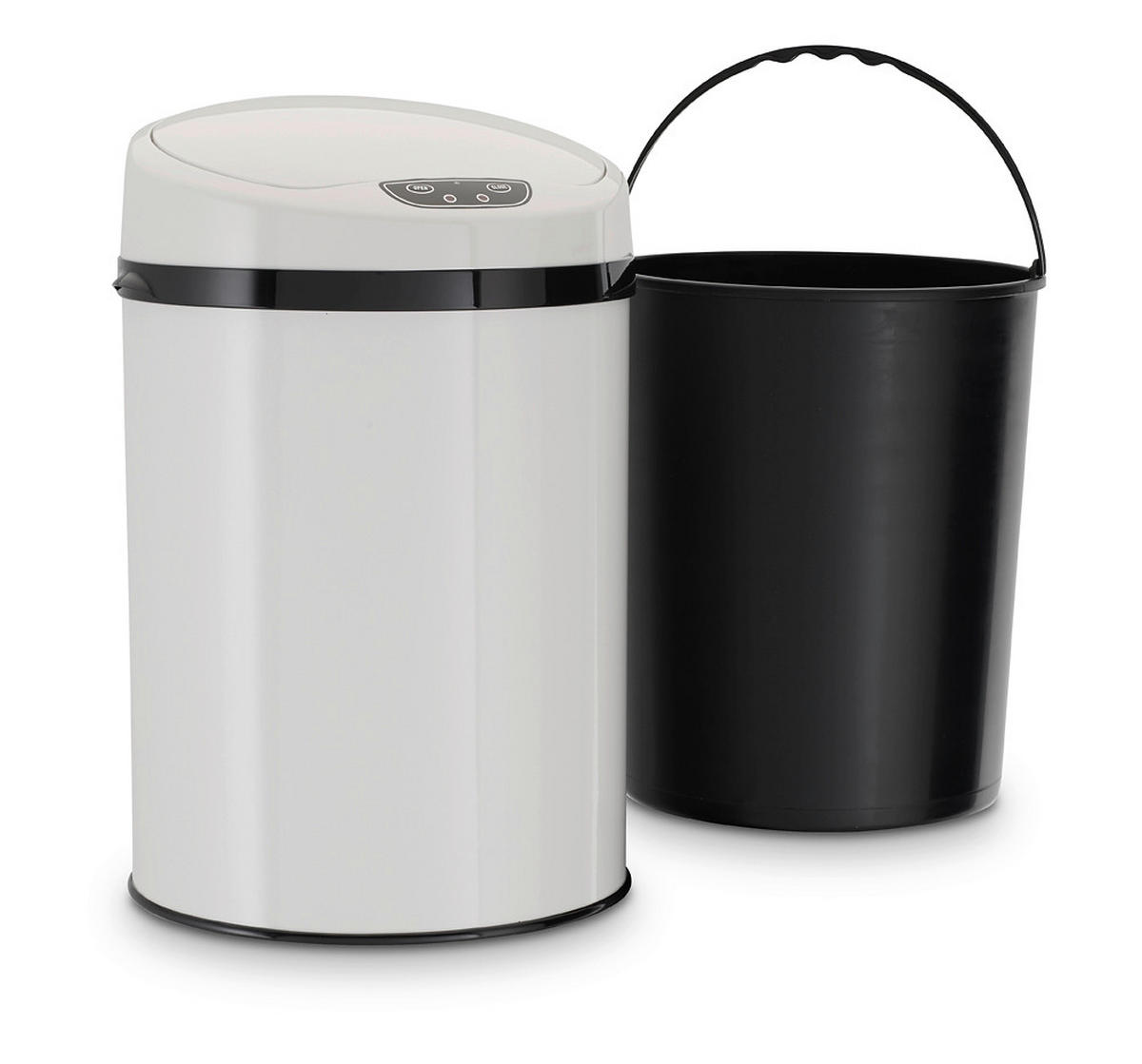 SOPHINK metall   - vit högglans/svart, Basics, metall/plast (24,5/24,5/37,5cm) - Echtwerk