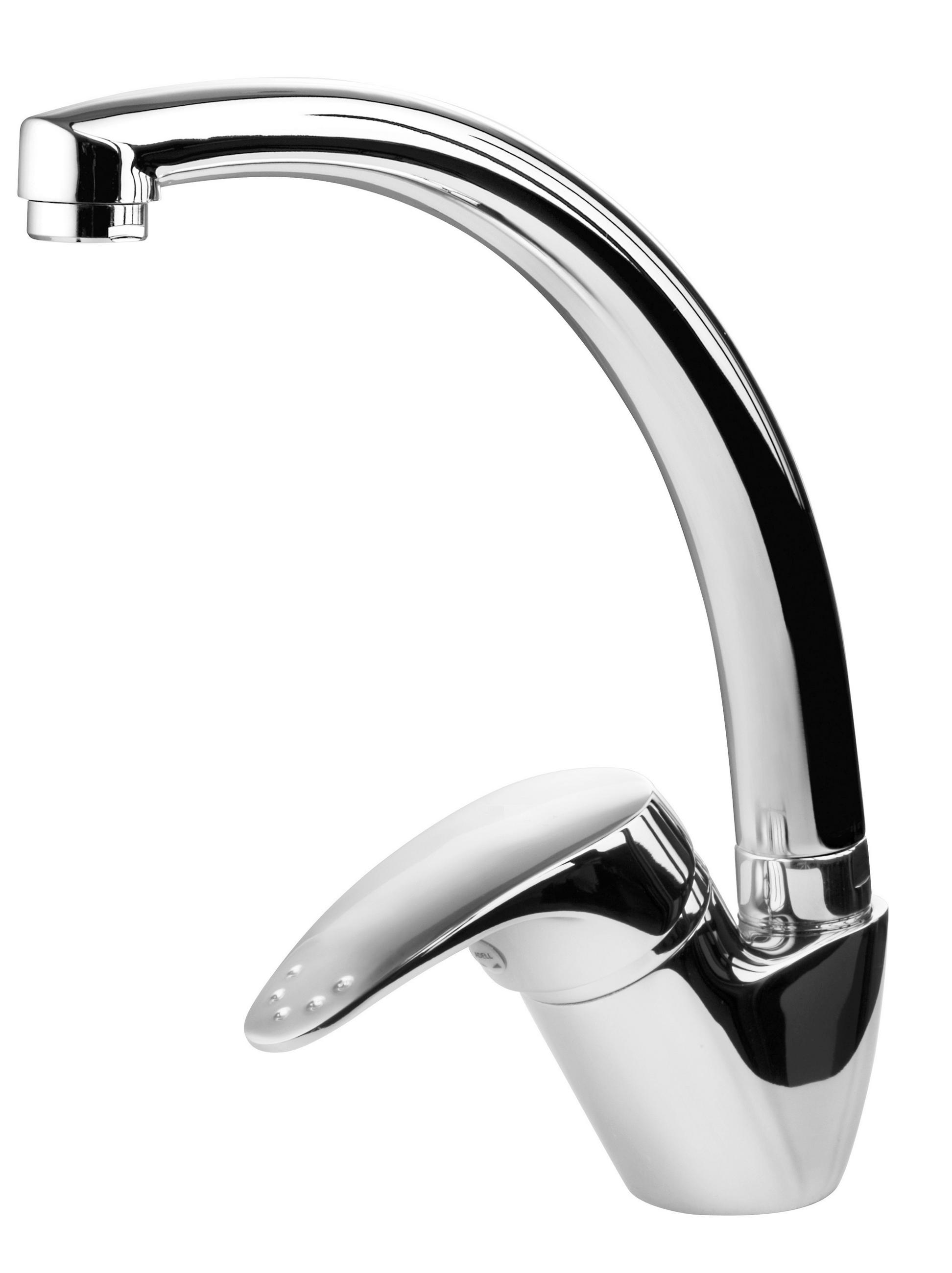KUHINJSKA ARMATURA  boja aluminijuma  - boja aluminijuma, Osnovno, metal (23cm)
