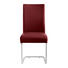 SCHWINGSTUHL Lederlook Edelstahlfarben, Rot - Edelstahlfarben/Rot, Design, Textil/Metall (48/99/69cm) - Valnatura SCHWINGSTUHL Lederlook Edelstahlfarben, Rot - Edelstahlfarben/Rot, Design, Textil/Metall (48/99/69cm) - Valnatura