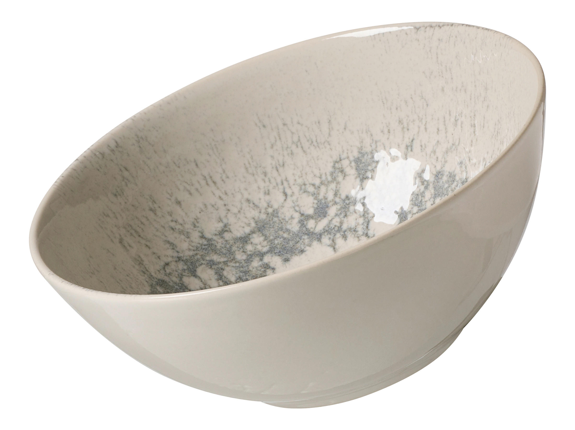 MÜSLISCHALE CECINA GRAPHIT  - Grau, Design, Keramik (16,5/16,5/7cm) - Ritzenhoff Breker