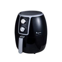 HEIßLUFTFRITTEUSE 3.4 L  - Schwarz, Basics, Kunststoff (36,7/30,5/30,5cm) - Masterpro