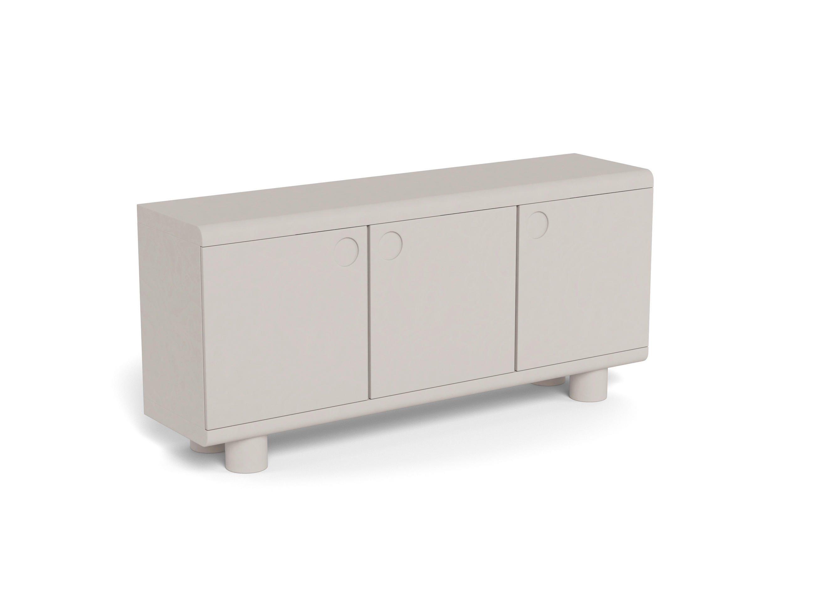 ANRICHTE MAGEE, 160/75/40 cm,  - Grau, Design, Holzwerkstoff (160/75/40cm) - MID.YOU
