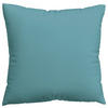 KISSENHÜLLE KNITTED JERSEY 40/40 cm  - Pastellblau, Basics, Textil (40/40cm) - Schlafgut