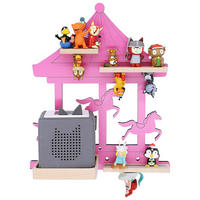 KINDERREGAL 35/41/19 cm  - Pink, MODERN, Holzwerkstoff (35/41/19cm) - MID.YOU