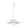 PENDELLAMPA Brenda 43/130 cm  - vit, Klassisk, metall/plast (43/130cm) - Eglo