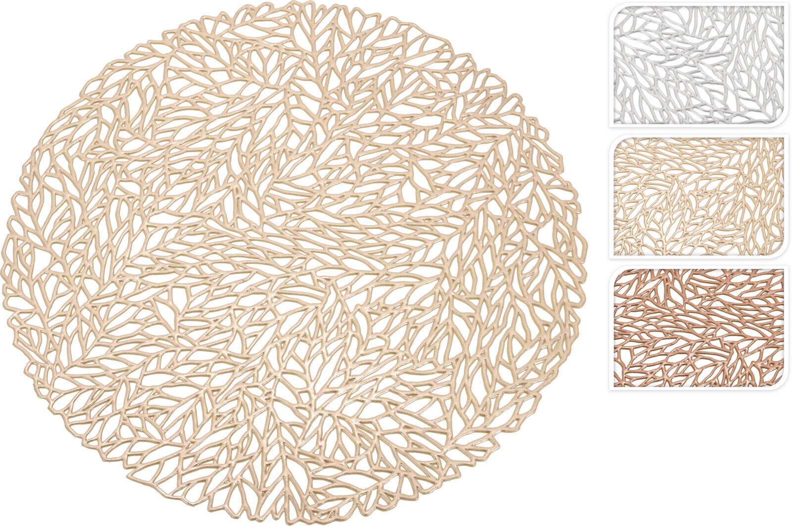 ÉTKEZŐALÁTÉT textil  - többszínű, Basics, textil (38cm)