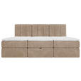 FAMILIENBETT - Schwarz/Braun, Design, Holzwerkstoff/Kunststoff (270/200cm) - Esposa