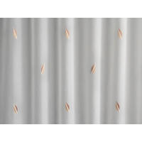 TKANINA ZA ZAVJESE smeđa, bijela - bijela/smeđa, Basics, tekstil (175cm)