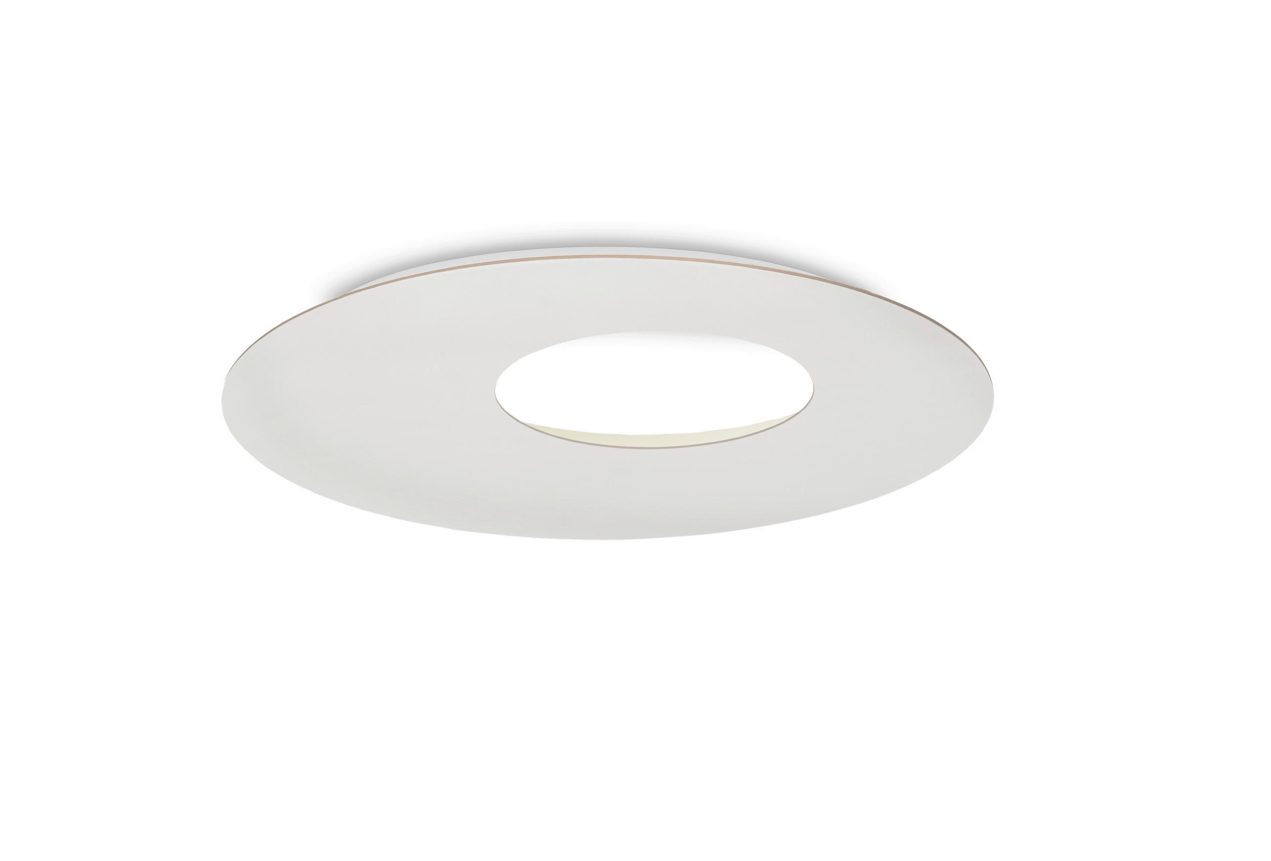 LED-DECKENLEUCHTE 59/3,5 cm  - Weiß, Design, Metall (59/3,5cm) - Escale