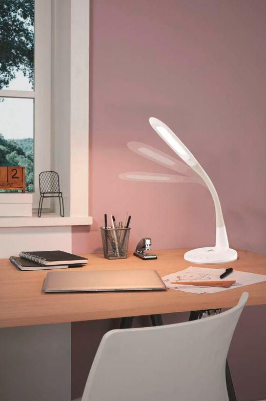 LED SVJETILJKA STOLNA  - bijela, Basics, plastika (18,5/18,5/48,5cm)