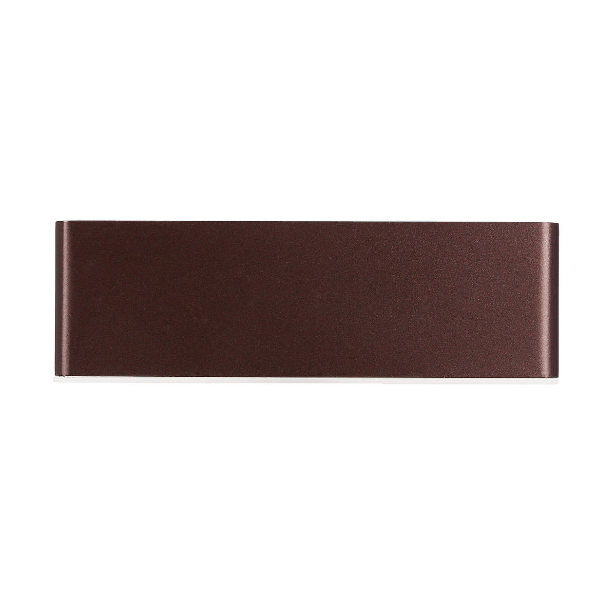 WANDLEUCHTE 21/7/6 cm   - Braun, Design, Kunststoff/Metall (21/7/6cm)