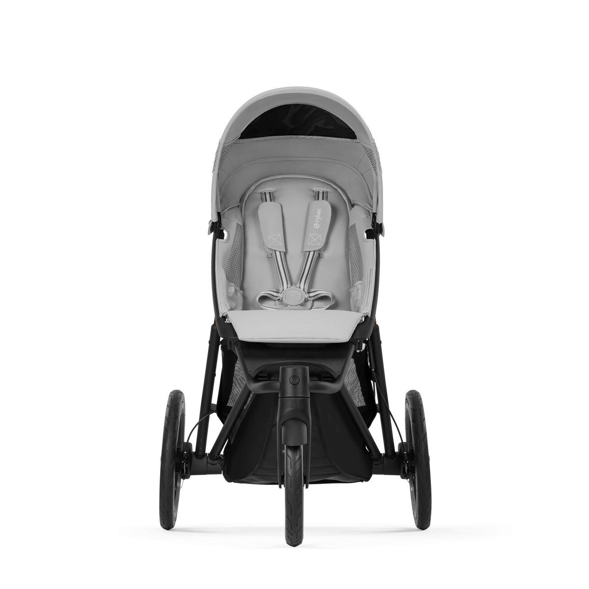 JOGGER Avi Spin  - Hellgrau/Schwarz, LIFESTYLE, Textil (118,5/68,5/113cm) - cybex GOLD