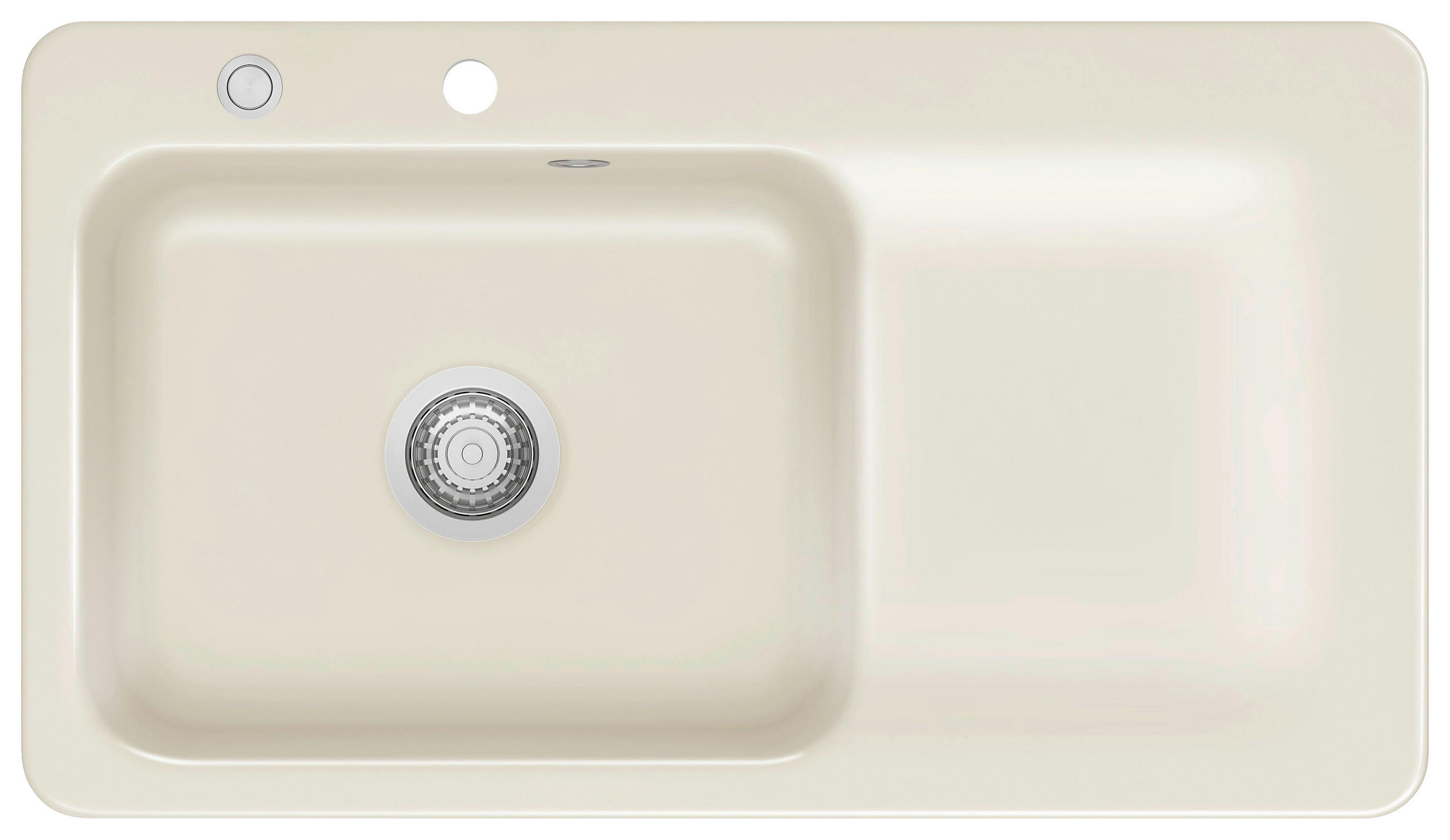 SPÜLE Juna 90 / 50150210  - Magnolie, Basics, Keramik (90/20/51cm) - Systemceram