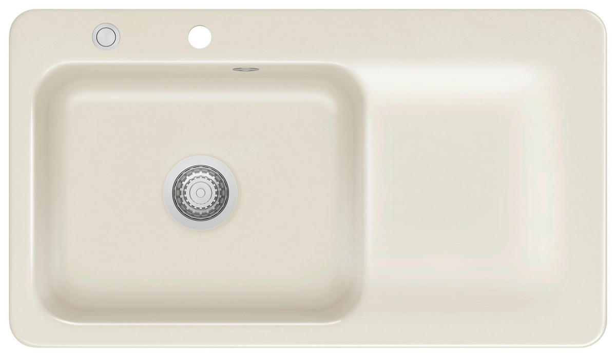 SPÜLE Juna 90 / 50150210  - Magnolie, Basics, Keramik (90/20/51cm) - Systemceram