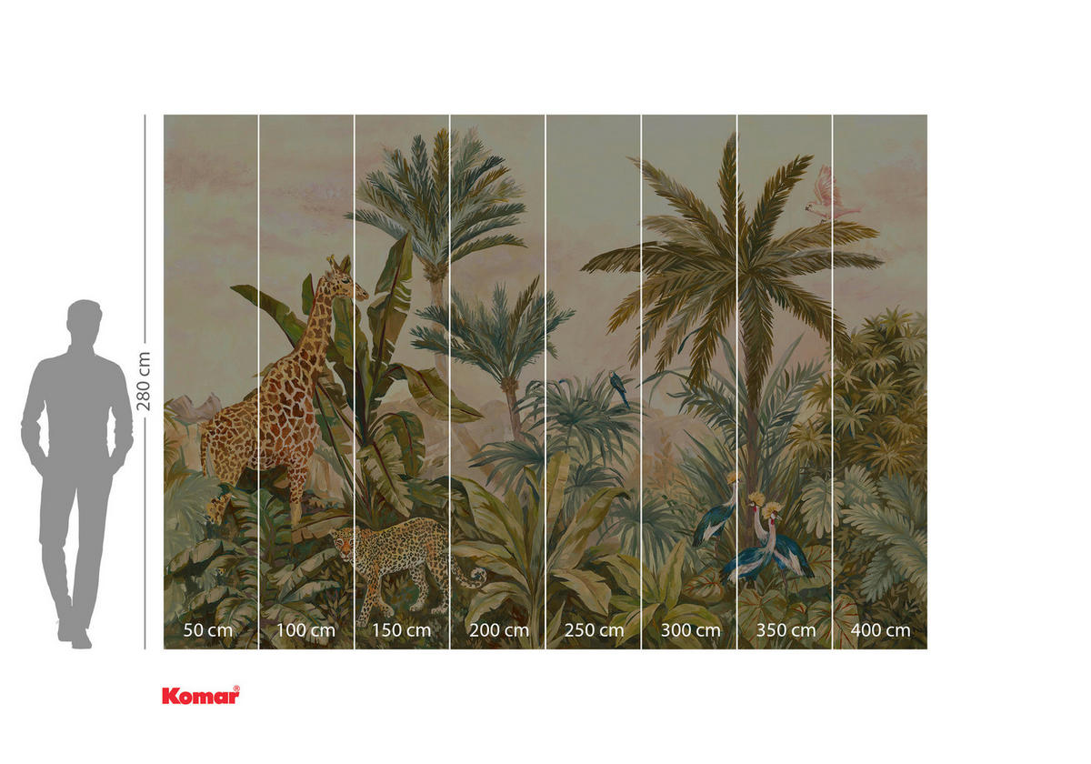 FOTOTAPET 400/280 cm  - multicolor, Trend, papper (400/280cm)