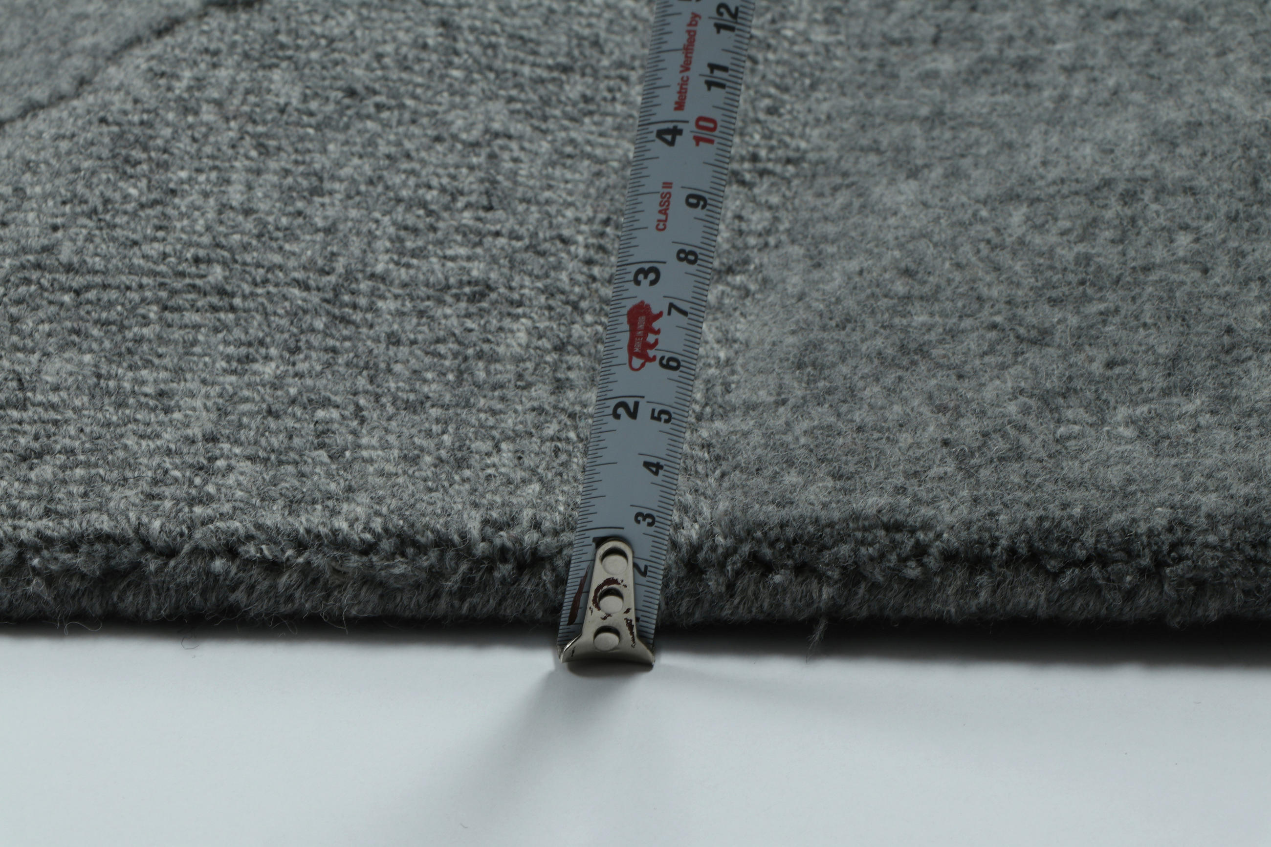 WOLLTEPPICH 190/290 cm Dunkelgrau  - Dunkelgrau, Basics, Textil (190/290cm)