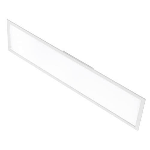 LED-DECKENLEUCHTE 119.5/29.5/4.8 cm   - Weiß, Design, Kunststoff/Metall (119.5/29.5/4.8cm)