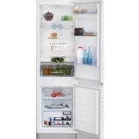 KÜHLSCHRANK 54/177,5/54,5 cm BCHA275K4SN  - Weiß, MODERN, Kunststoff/Metall (54/177,5/54,5cm) - Beko