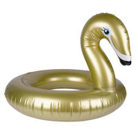 SCHWIMMRING - Goldfarben, Basics, Kunststoff (95cm)