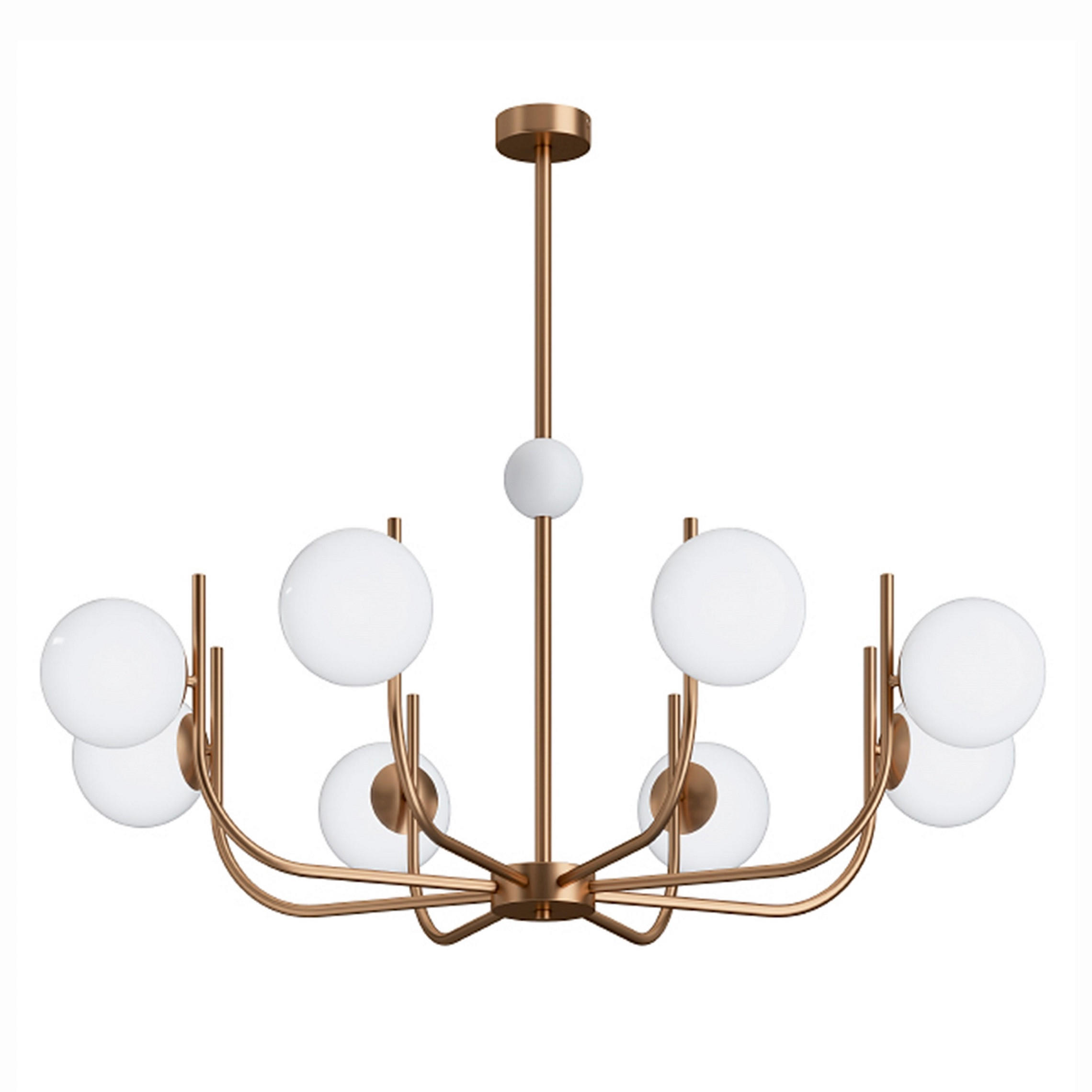 PENDELLEUCHTE 103/27,6/103 cm   - Messingfarben, Trend, Glas/Metall (103/27,6/103cm) - MAYTONI