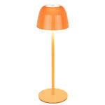 AKKU-TISCHLEUCHTE Santa Ana 11/34,6 cm  - Orange, Trend, Metall (11/34,6cm) - Novel
