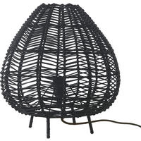 AUßENLEUCHTE PR Home Nana 36,5/38,5/36,5 cm   - Schwarz, KONVENTIONELL, Naturmaterialien (36,5/38,5/36,5cm)