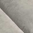 BIGSOFA Feincord Grau, Rosa  - Schwarz/Rosa, Design, Kunststoff/Textil (260/90/140cm) - Carryhome