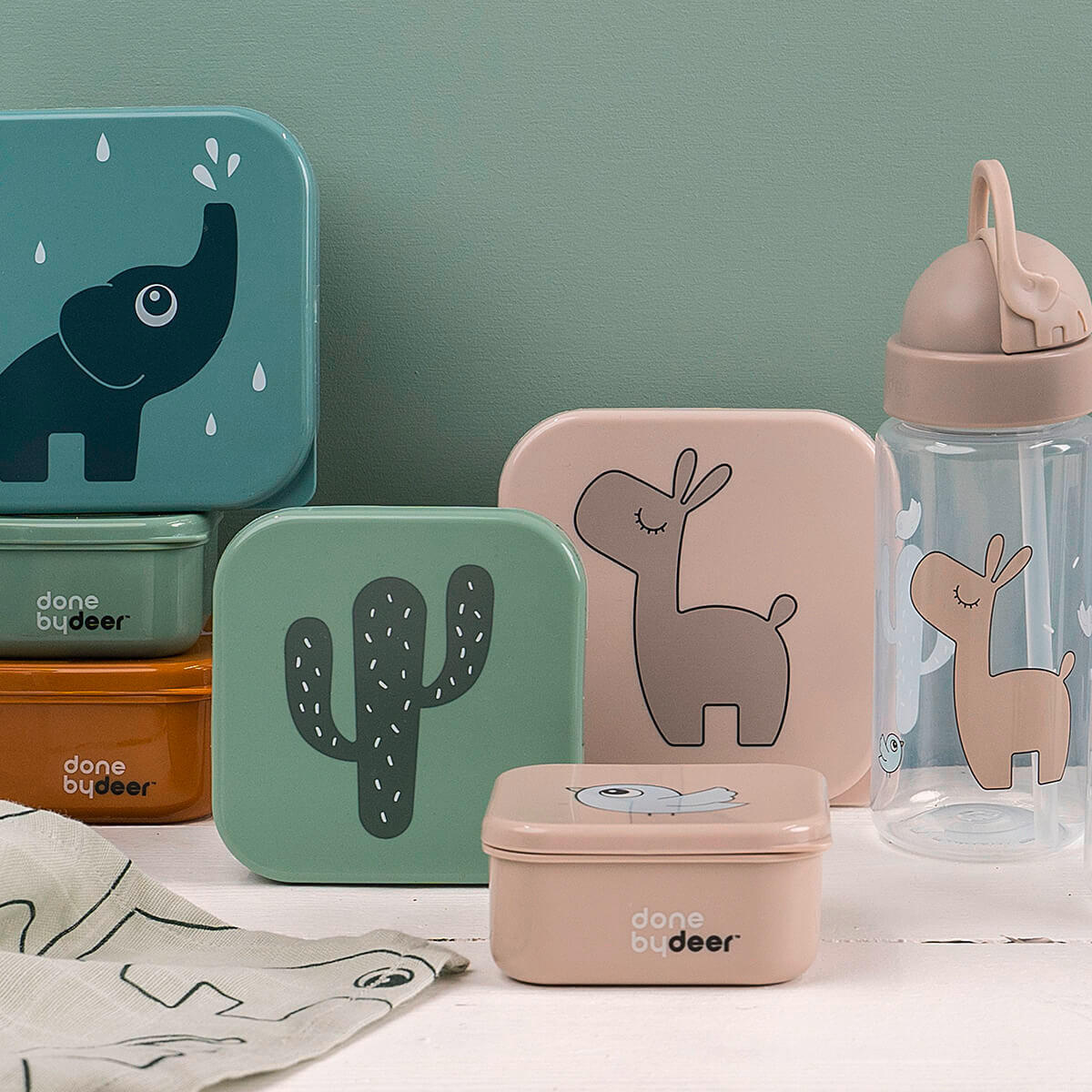 KINDERTRINKFLASCHE  - Sandfarben, Basics, Kunststoff (6.50/6.50/20cm) - done by deer