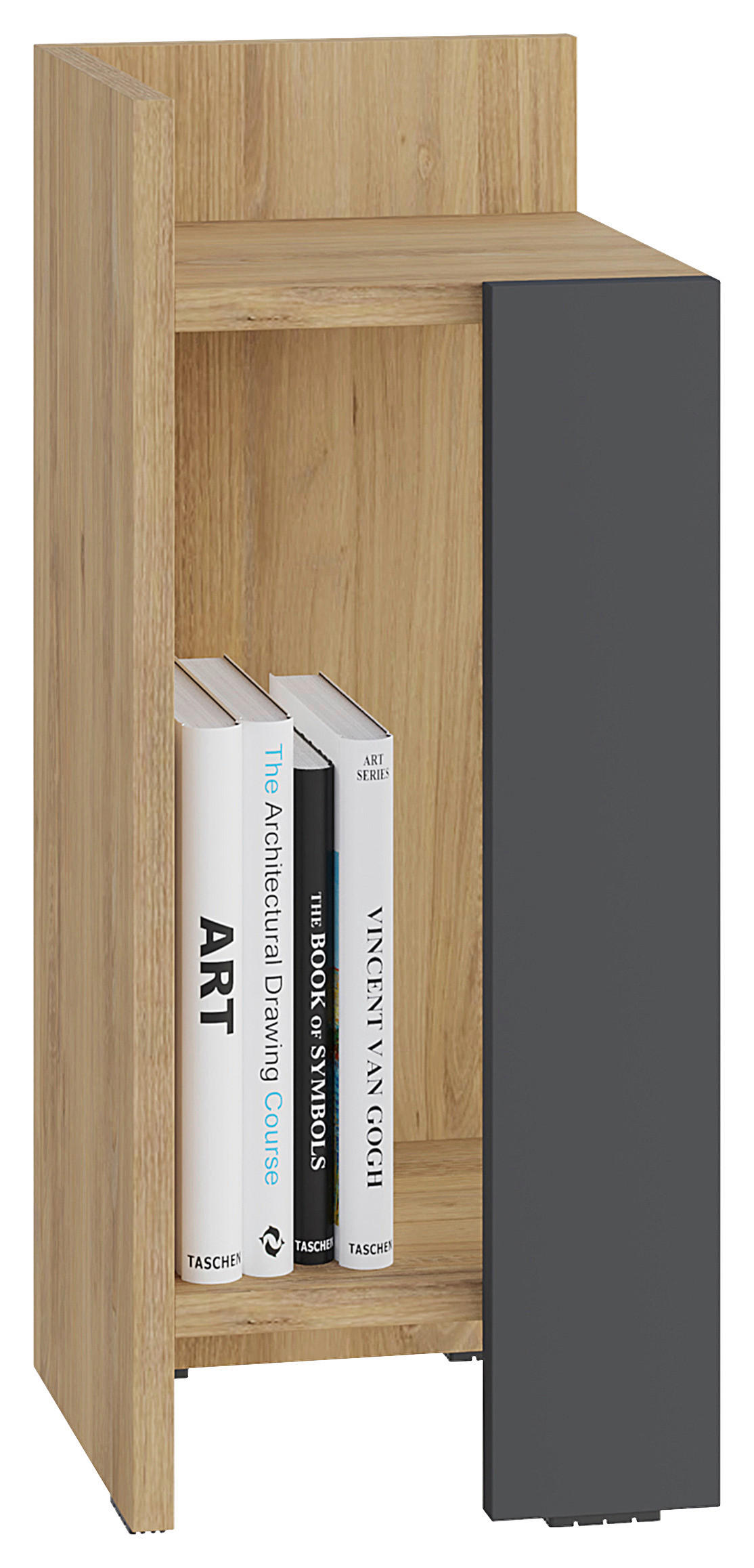 Livetastic Nachttisch Eiche 27x60x25 cm