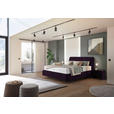 BOXSPRINGBETT 200/200 cm  in Violett  - Violett/Schwarz, Design, Kunststoff/Textil (200/200cm) - Johann Jakob