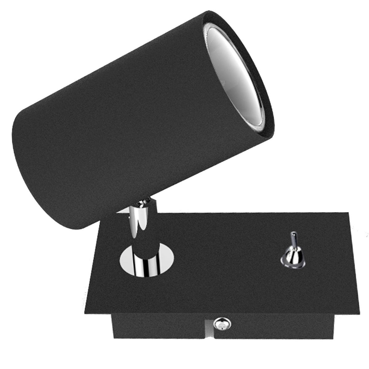 REFLEKTOR Rocket  - crna, Basics, metal (14/7/15cm) - Novel