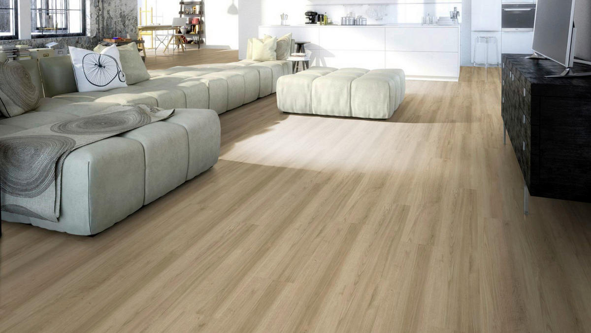 KORKBODEN KENKO PVC-Frei SATIN 1164X300X8.5mm  per  m² - Cognac, Basics, Naturmaterialien/Holz (116,4/30/0,85cm)
