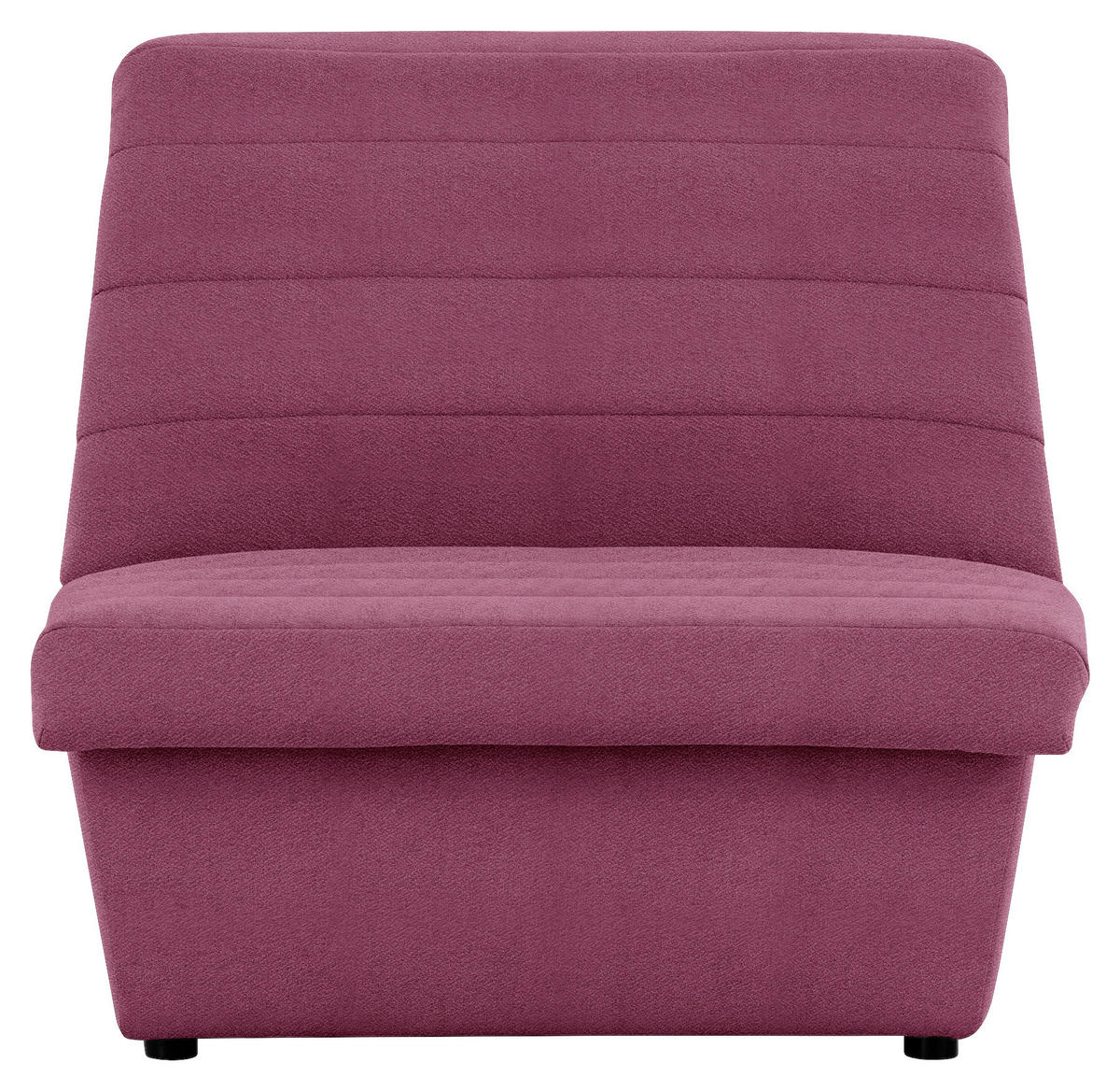 SESSEL Webstoff Rosa    - Schwarz/Rosa, Design, Kunststoff/Textil (72/92/103cm) - LOOKS by W.Joop