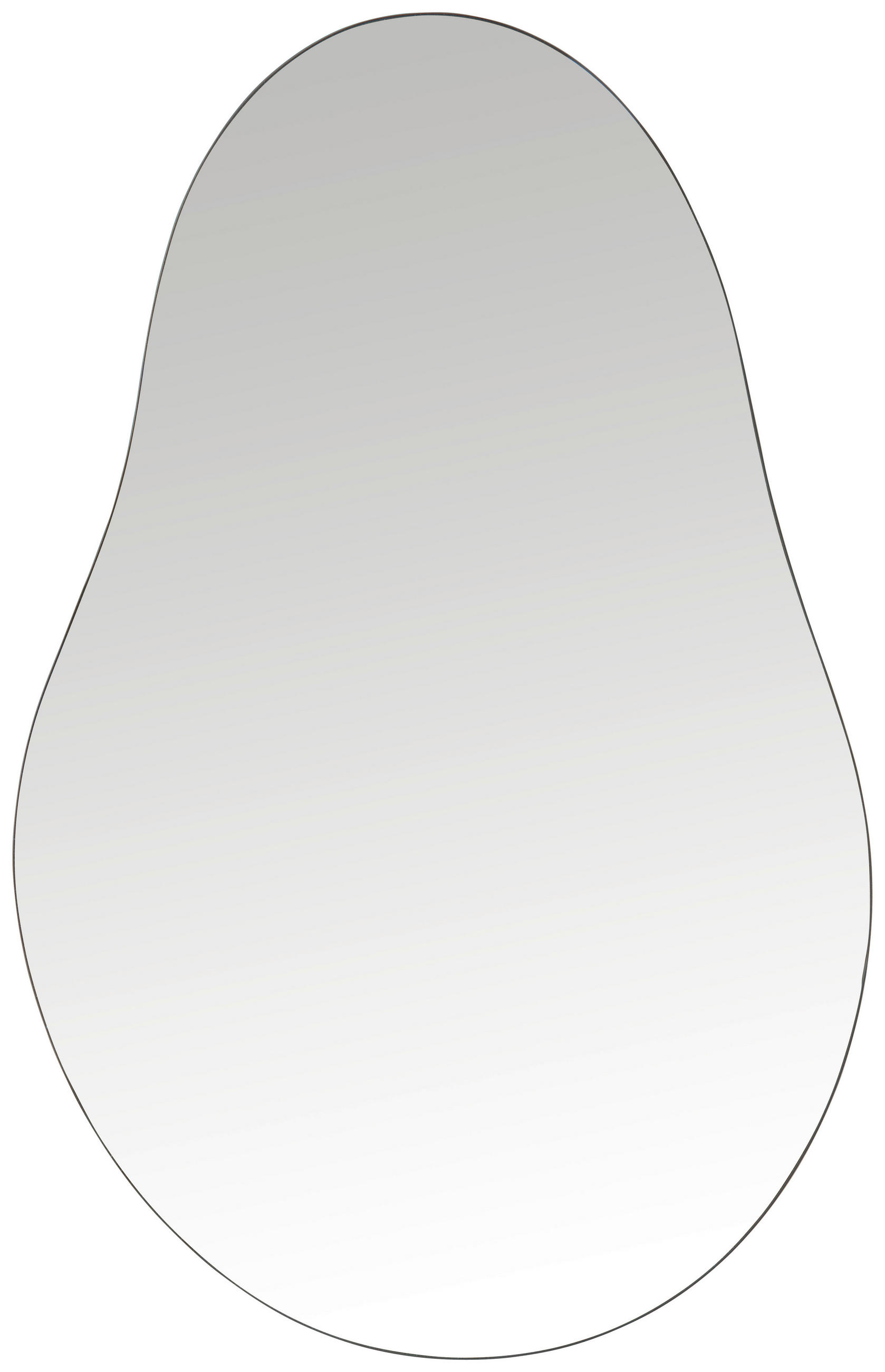 OGLEDALO ZIDNO    32/50 cm   - srebrne boje, Basics, staklo (32/50cm) - Ambia Home