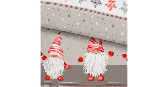 BETTWÄSCHE Flanell 140/200 cm  - Anthrazit, KONVENTIONELL, Textil (140/200cm) - Esposa